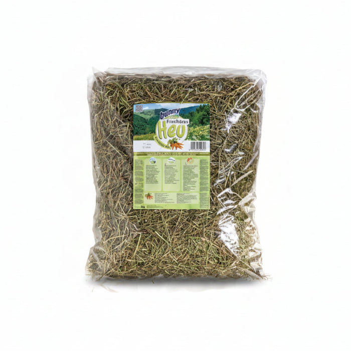 Bunny Nature - Vers Gras Hooi Tuingeluk - Met Wortel & Kruiden (2 kg) - Bivakshop