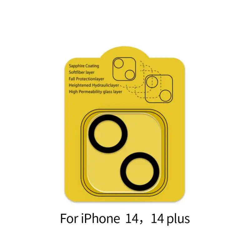 Camera lens beschermglas - Voor iphone 11 12 13 14 pro max en plus - Volledige dekking - Bivakshop