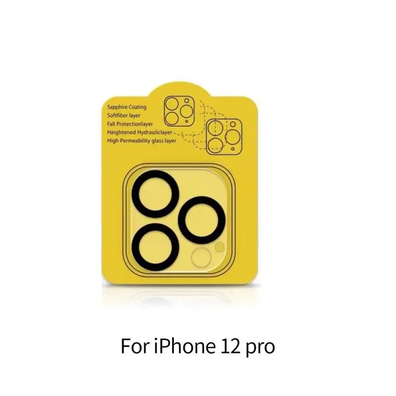 Camera lens beschermglas - Voor iphone 11 12 13 14 pro max en plus - Volledige dekking - Bivakshop