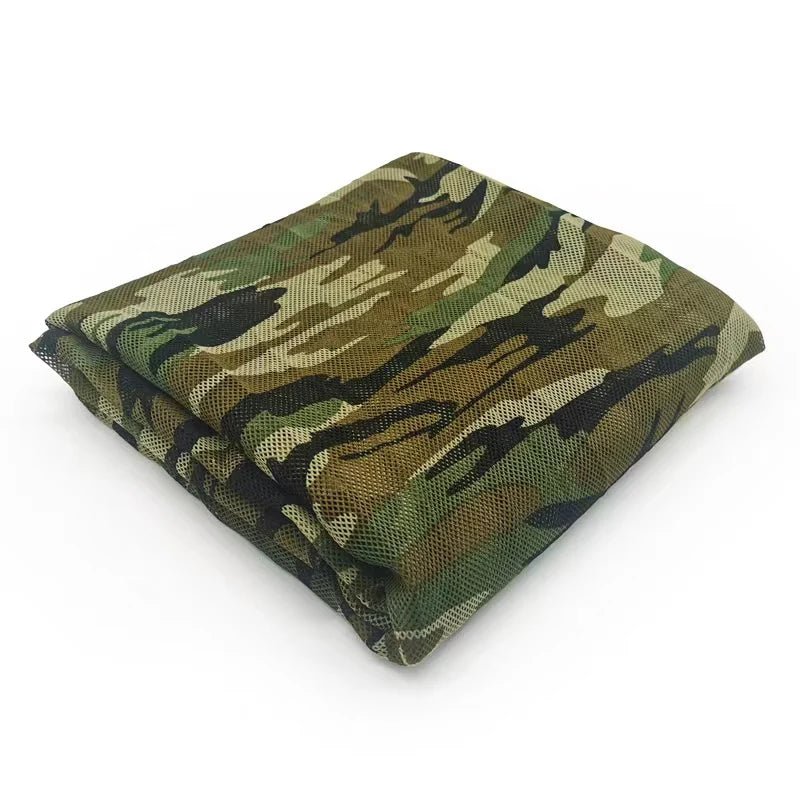 Camouflagenet van 300D – Zonnescherm & tuinafscheiding 1,5 m breed voor outdoor gebruik - Bivakshop