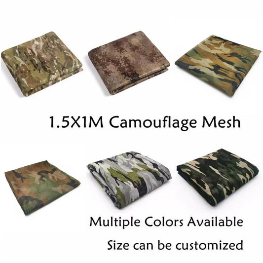 Camouflagenet van 300D – Zonnescherm & tuinafscheiding 1,5 m breed voor outdoor gebruik - Bivakshop