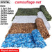 Camouflagenet wit/blauw/beige – 1.5x1m tot 4x5m schaduwdoek voor tuin, camping & camouflage - Bivakshop