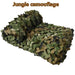 Camouflagenet wit/blauw/beige – 1.5x1m tot 4x5m schaduwdoek voor tuin, camping & camouflage - Bivakshop