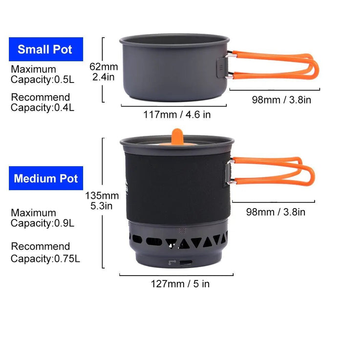 Camping Kookset – Warmtewisselaar – Gasbrander & Kookgerei - Bivakshop