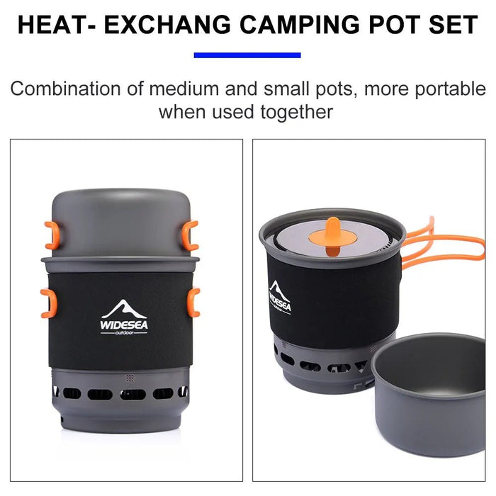 Camping Kookset – Warmtewisselaar – Gasbrander & Kookgerei - Bivakshop