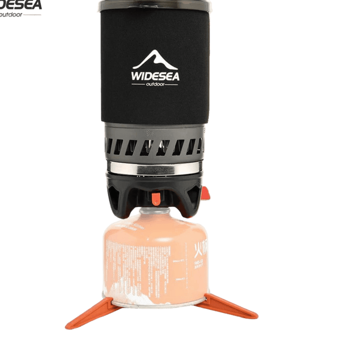 Camping kookset – warmtewisselaar – lichtgewicht 470 g - Bivakshop