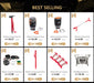 Camping kookset – warmtewisselaar – lichtgewicht 470 g - Bivakshop