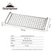 CAMPINGMOON MTG - G barbecue grill - Lichtgewicht en compact - Bivakshop