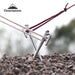 Campingmoon R40 - 4 haringen – 4 - delige set sterke 420 roestvrijstalen tentharingen voor vaste bevestiging - Bivakshop