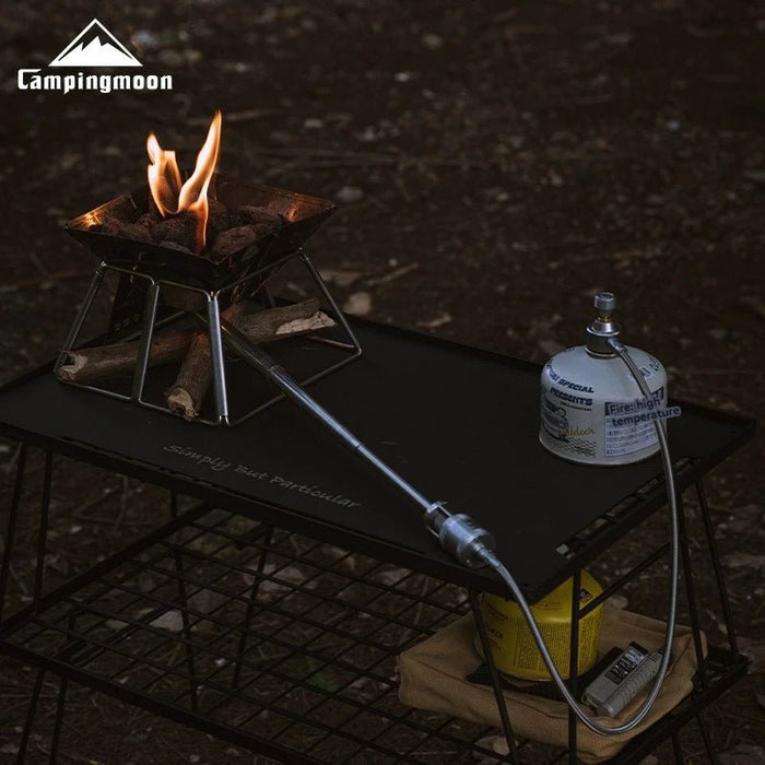 CampingMoon XD - 6 - NE gasbrander – Butaangas & roestvrij staal – Draagbaar voor kamperen, barbecue & survival - Bivakshop