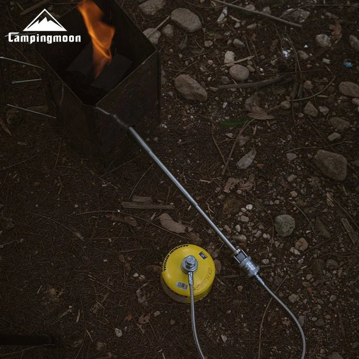 CampingMoon XD - 6 - NE gasbrander – Butaangas & roestvrij staal – Draagbaar voor kamperen, barbecue & survival - Bivakshop