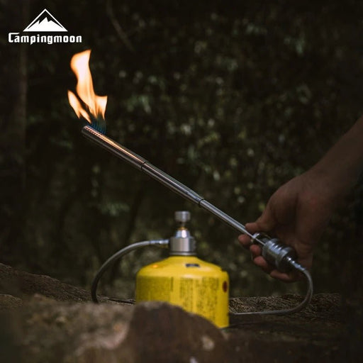 CampingMoon XD - 6 - NE gasbrander – Butaangas & roestvrij staal – Draagbaar voor kamperen, barbecue & survival - Bivakshop