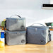 Capacity hand - held with shoulder strap insulated bag, lunch box bag, student thickened waterproof lunch bag。 - zmt - Bivakshop