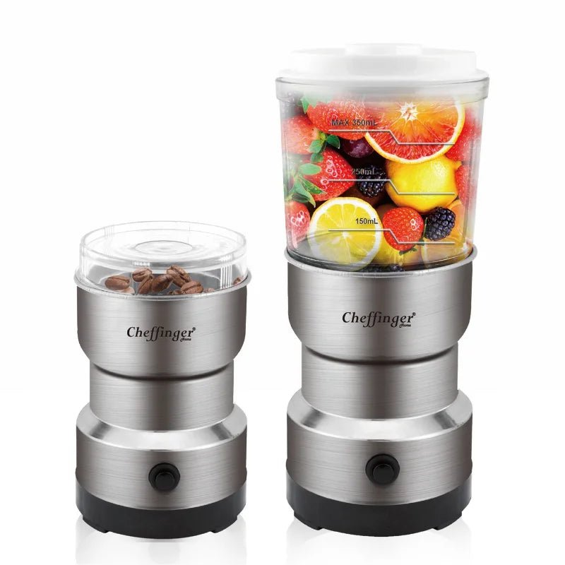 Cheffinger CF-CGB300 - 300W - Koffiemolen & sapcentrifuge elektrische blender - Bivakshop