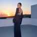 Chique sexy backless - Lange jurk club party - Strandvakantie bodycon zon bescherming - Bivakshop