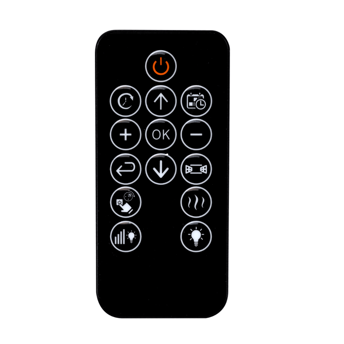 Classic Fire – Elektrische sfeerhaard Montreal – LED haard – 2000W - Bivakshop