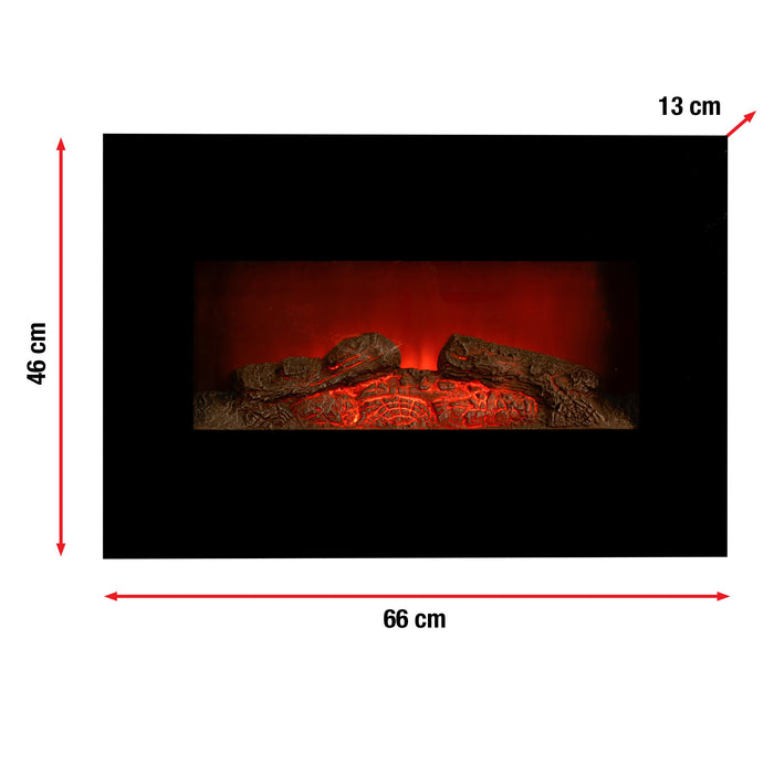 Classic Fire - Heater Wall Memphis Led 80Cm - Bivakshop