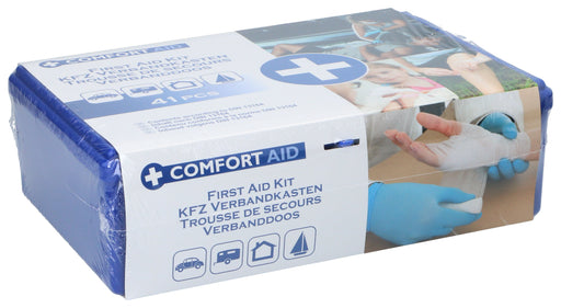 Comfort Aid - EHBO - kit – 41 Stuks – DIN 13164 – Compleet & Handig voor Noodgevallen - Bivakshop