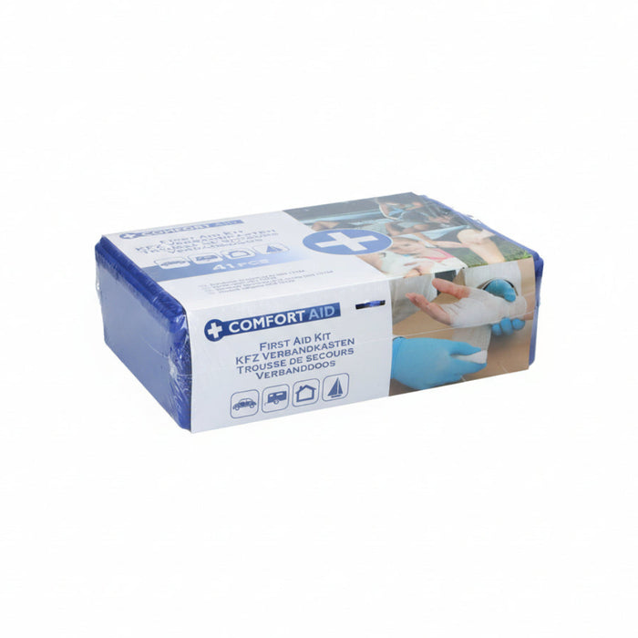 Comfort Aid - EHBO - kit – 41 Stuks – DIN 13164 – Compleet & Handig voor Noodgevallen - Bivakshop