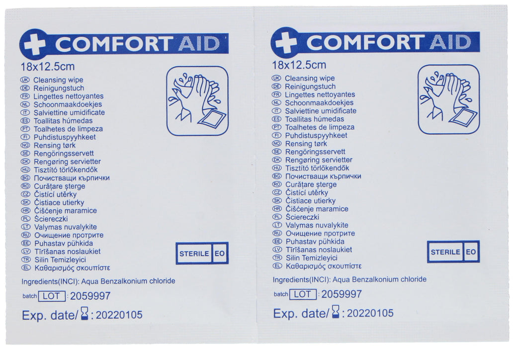 Comfort Aid - Verbanddoos - Complete EHBO Koffer 41 - Delig - Bivakshop