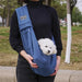 Comfortabele draagtas hond en kat – schouder sling – reisvriendelijk - Bivakshop