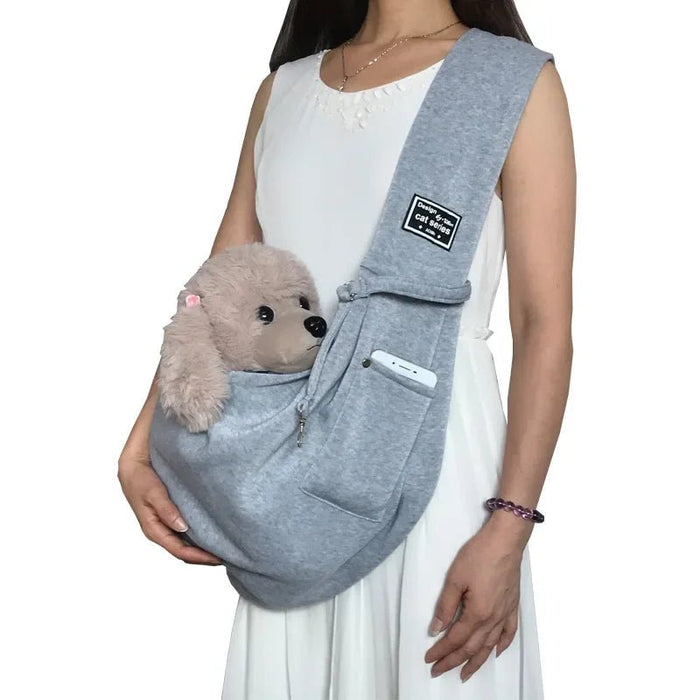 Comfortabele draagtas hond en kat – schouder sling – reisvriendelijk - Bivakshop