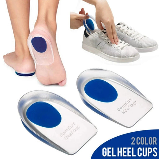 Comfortabele siliconen hielkussens - Voor pijnverlichting & hoogteverhoging - Antimicrobieel & latexvrij - Bivakshop