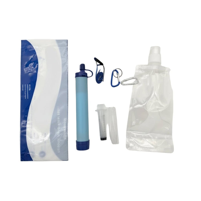 Compact survival waterfilter rietje – 0.01 micron – 1000L capaciteit - Bivakshop