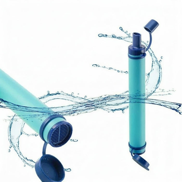 Compact survival waterfilter rietje – 0.01 micron – 1000L capaciteit - Bivakshop