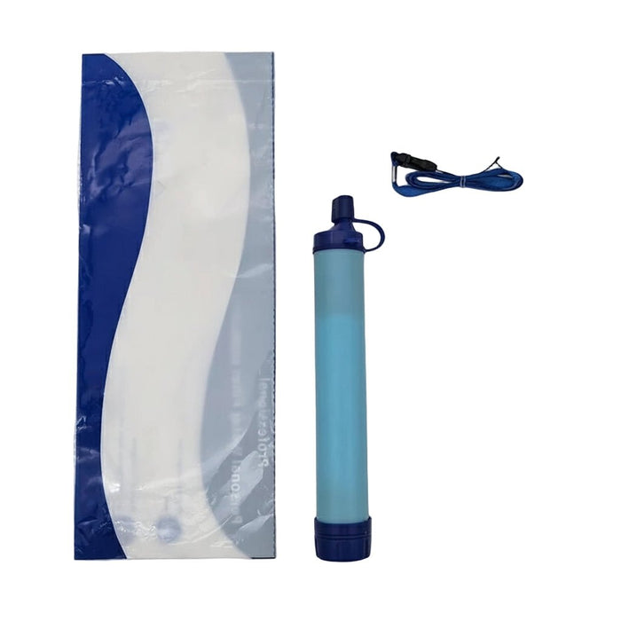 Compact survival waterfilter rietje – 0.01 micron – 1000L capaciteit - Bivakshop
