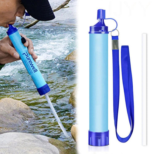 Compact survival waterfilter rietje – 0.01 micron – 1000L capaciteit - Bivakshop