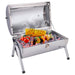 Compacte cilinderbarbecue – RVS & draagbaar - Bivakshop