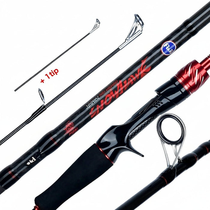 Compacte Roofvis Reishengel – Carbon, Snelle Actie (1.8 - 3.0m) - Bivakshop