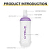 Compacte Soft Flask – Opvouwbare Waterfles met Brede Hals – Ultra - Lichtgewicht TPU Drinkfles voor Hardlopen & Trekking - Bivakshop