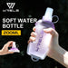 Compacte Soft Flask – Opvouwbare Waterfles met Brede Hals – Ultra - Lichtgewicht TPU Drinkfles voor Hardlopen & Trekking - Bivakshop