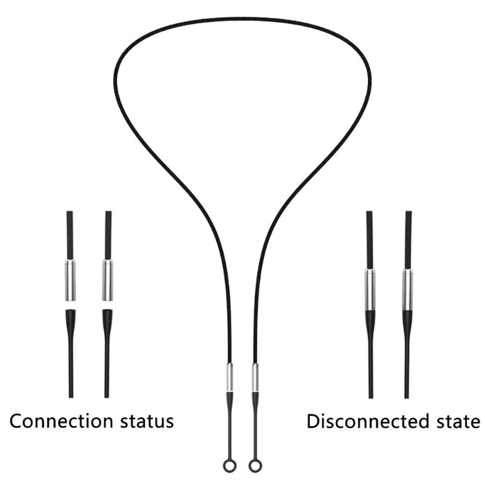 Connector Cord Flexibele Strap – Veiligheidskoord voor Oordopjes – 1 Stuk - Bivakshop