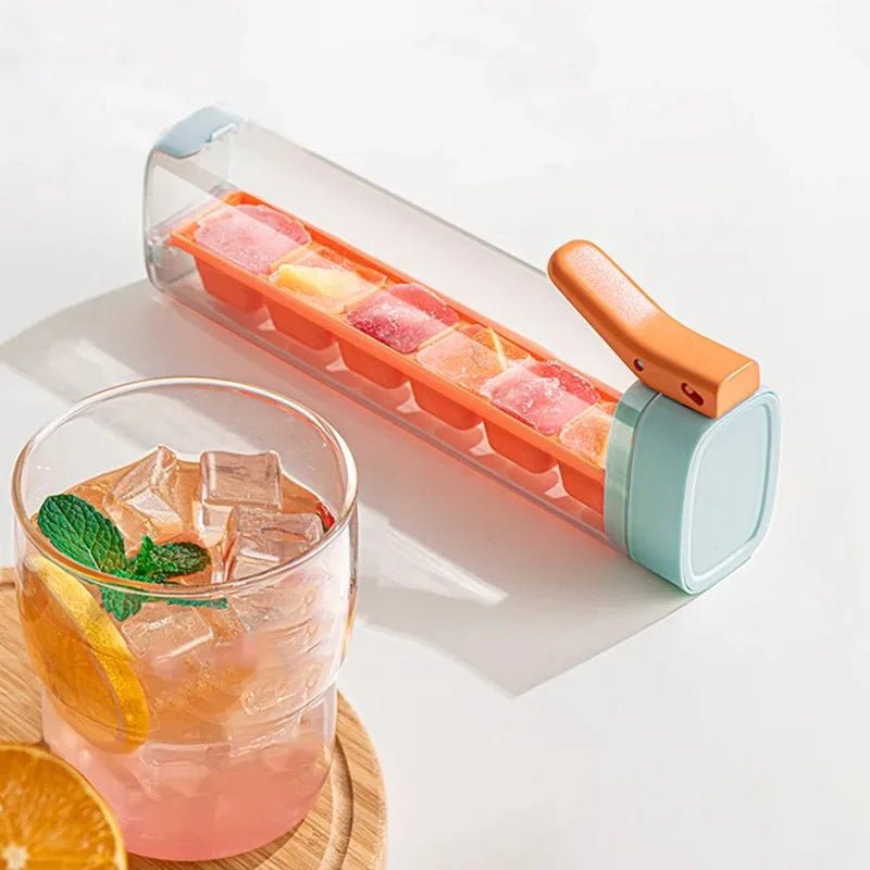 Creatieve ijsblokjesvorm met handgreep - Eenvoudig los te maken - IJsblokjesmaker voor cocktails en whiskey - Bivakshop