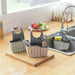 Creatieve keukenmand gootsteen afdruiprek - Sponsopberger, hangende organizer en zeef - Bivakshop