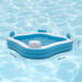 Creative Kids - Family Lounge Pool – 4 Zitplaatsen met Rugleuning – Comfortabel Opblaasbaar Gezinszwembad - Bivakshop