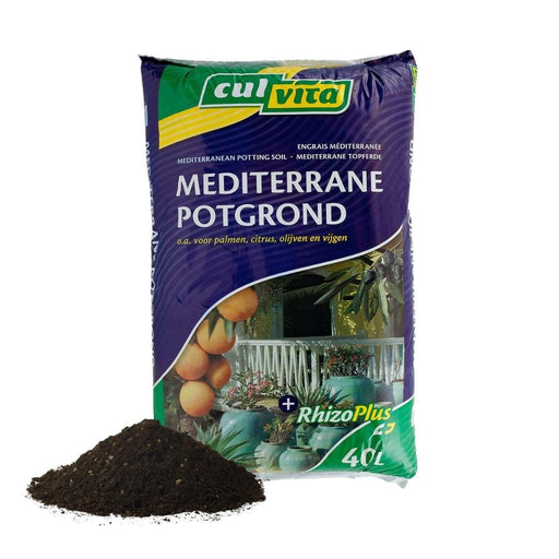 Culvita – Mediterrane Potgrond – 40L – RhizoPlus & Kokos - Bivakshop