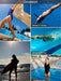 Dames een delig strandpak - Sportief badpak - Met contrastkleuren en snelle droging - Bivakshop