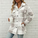 Dames Plaid Vest (Fuzzy Knit) – Elegant & Warm – Met Knoopsluiting - Bivakshop