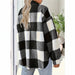 Dames Plaid Vest (Fuzzy Knit) – Elegant & Warm – Met Knoopsluiting - Bivakshop