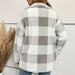 Dames Plaid Vest (Fuzzy Knit) – Elegant & Warm – Met Knoopsluiting - Bivakshop