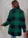Dames Plaid Vest (Fuzzy Knit) – Elegant & Warm – Met Knoopsluiting - Bivakshop