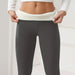 Dames Thermo Sportlegging – Fleece Voering, High Stretch & Winter Fitness - Bivakshop