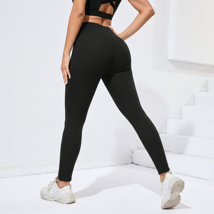 Dames Thermo Sportlegging – Fleece Voering, High Stretch & Winter Fitness - Bivakshop