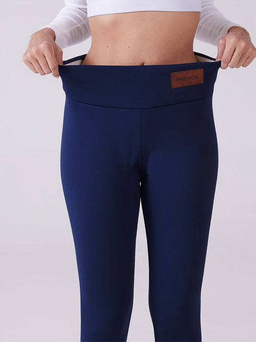 Dames thermolegging – Hoge taille – Warm fleece voor herfst & winter - Bivakshop