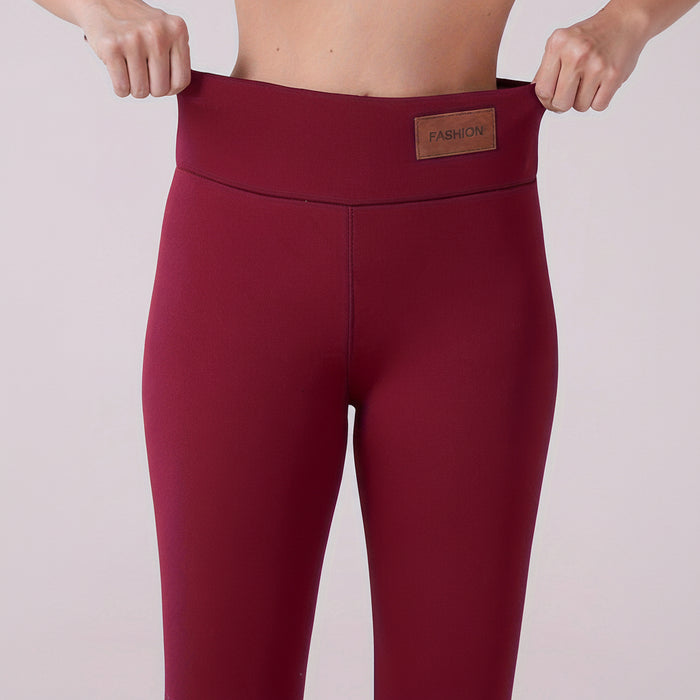 Dames thermolegging – Hoge taille – Warm fleece voor herfst & winter - Bivakshop