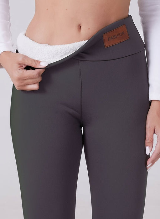 Dames thermolegging – Hoge taille – Warm fleece voor herfst & winter - Bivakshop